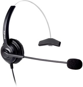 Casque d'écoute avec microphone pour téléphones de bureau AVAYA 2400 4600 Série <span class=keywords><strong>Aastra</strong></span>, Ascom,Nortel, alcatel téléphones, etc - Product Image 1