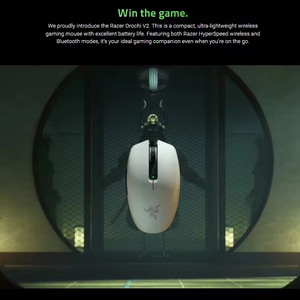 RA-ZER OROCHI V2 GAMING MOUSE WIRELESS อายุการใช้งานแบตเตอรี่ที่ยอดเยี่ยม น้ำหนักเบาเป็นพิเศษ โหมดคู่ เมาส์ไร้สาย แบตเตอรี่ที่ยอดเยี่ยม L - Product Image 2