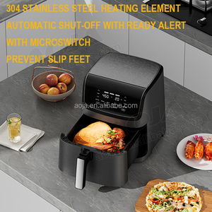 AOJA 7L gran oferta freidora de aire comercial para restaurantes Cuisinart <span class=keywords><strong>Cosori</strong></span> freidora de aire de vidrio horno tostador de convección freír de aire - Product Image 4
