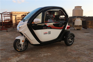 Triciclo eléctrico de <span class=keywords><strong>3</strong></span> ruedas para adultos, cerrado con 2 puertas para discapacitados - Product Image 6