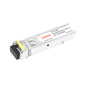 Yunvo 100BASE-BX-U SFP BiDi 100 Mb/s modulo ricetrasmettitore in fibra ottica GLC-FE-100BX-D con Tx1310/Rx1550nm per 20KM di trasmissione - Product Image 2
