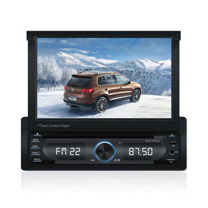 <span class=keywords><strong>Lecteur</strong></span> MP5 de <span class=keywords><strong>voiture</strong></span> télescopique de 7 pouces Fonction DAB + Clé <span class=keywords><strong>USB</strong></span> Tableau de bord CarPlay Stéréo Caractéristiques Écran tactile HD - Product Image 2