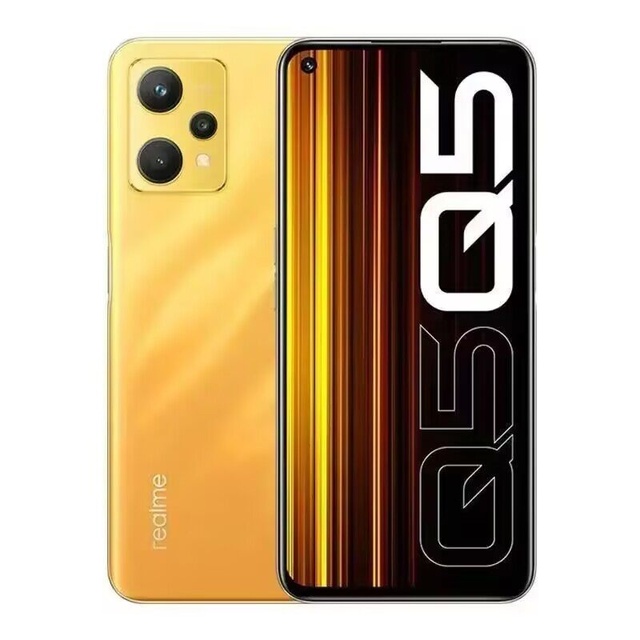 Realme Q5 Octa Core Qualcomm 5G Large Screen Camera Game Student Elderly Dual Card Smartphone English 6.6" 120Hz LCD Display