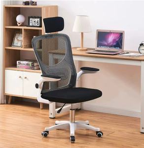 Ventes directes du fabricant de chaises de bureau en tissu maillé commercial simple et confortable haut de gamme pouvant pivoter et soulever - Product Image 3