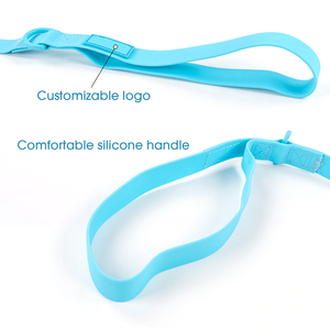 Accessori per cani in PVC personalizzati guinzaglio morbido e resistente alle macchie per allenamento per nuoto e tracciamento degli animali domestici - Product Image 4