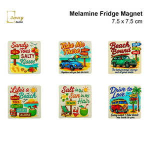 Imán <span class=keywords><strong>de</strong></span> Melamina para Refrigerador, Impresión 3D, Logotipo Personalizado, Decoración del Hogar, Diseño Moderno, Forma Irregular, Recuerdos Turísticos, Personalizado, Venta al por Mayor - Product Image 2