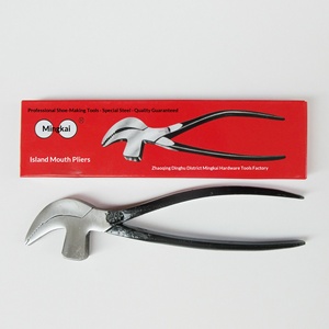 Hot Sale DIY Cobbler <b>Tools</b> Plastic Handle Steel Beak Repair Pliers for <b>Leather</b> Shoe Repair - Product Image 4