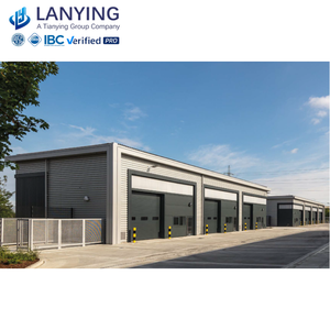 Edificio Prefabricado de Estructura de Acero Moderna, Material de Construcción para Almacenes/Talleres/Hangares de Aviones/Oficinas Prefabricadas - Product Image 5