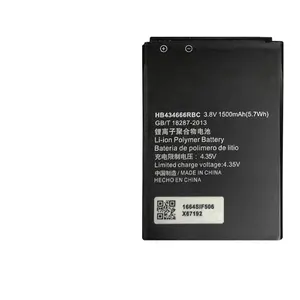 Chất lượng cao điện thoại di động pin hb434666rbc cho Huawei Huawei E5573 E5573s 1500mAh Công suất pin có thể sạc lại