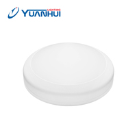 Plafonnier LED 300 mm 20 W pour couloir, salle de bain, IP66, étanche, démontable, forme ronde, avec capteur