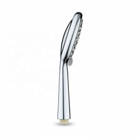 Douche à main ronde à économie d'eau à haut rendement avec un changement de vitesse multi-équipements fluide et un débit stable pour les salles de bain d'appartements