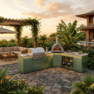<span class=keywords><strong>Cucina</strong></span> da Esterno Modulare <span class=keywords><strong>in</strong></span> Acciaio Inox 304 Ecologica <span class=keywords><strong>per</strong></span> Giardino e Patio, Direttamente dalla Fabbrica - Product Image 1