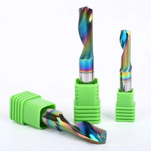 CNC Milling Cutter <strong>for</strong> <strong>Aluminum</strong> Copper Plastic Endmill Carbide Tungsten Steel Spiral Edge Single-Flute Milling Cutter <strong>End</strong> <strong>Mill</strong> - Product Image 1