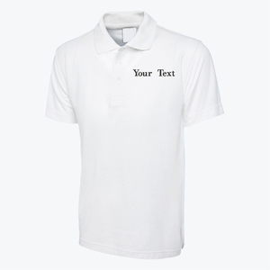 Polos athlétiques légers et respirants en maille sèche à manches courtes unisexe logo personnalisé - Product Image 2