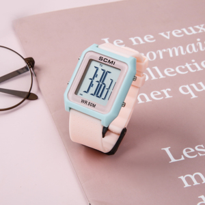 Reloj Deportivo Digital con Diseño de Macarons Coloridos, Resistente al Agua 50M, Luminoso, con Retroiluminación, Cronógrafo, Alarma, Temporizador, para Adolescentes y Niñas, Regalos para Actividades al Aire Libre - Product Image 2