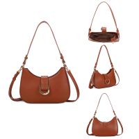 Großhandel Damenmode Schulter Handtasche Umhängetasche PU Leder Half Moon Taschen für Damen Geldbörsen Handtaschen