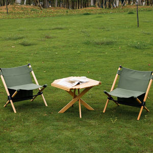 Mesa Plegable Portátil de Madera para Picnic y Camping - Product Image 1