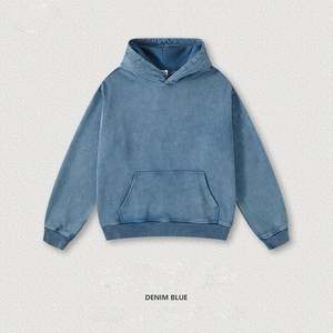 Sudadera Yingling 100% Algodón, Estilo Vintage, Lavado Ácido, con Logotipo Personalizado, Ecológica, 420g, Casual - Product Image 5