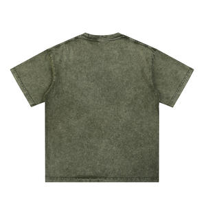 Xxxxxl camicie 2025 alla moda Vintage di alta qualità con colletto piccolo peso massimo in cotone a maniche corte <span class=keywords><strong>t</strong></span>-<span class=keywords><strong>shirt</strong></span> da uomo personalizzate - Product Image 2