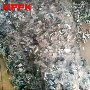Hebilla de Acero para Fleje de Plástico, Cierre de Lámina de Hierro Abierta para Correas de <span class=keywords><strong>PP</strong></span> y <span class=keywords><strong>PET</strong></span> - Product Image 4
