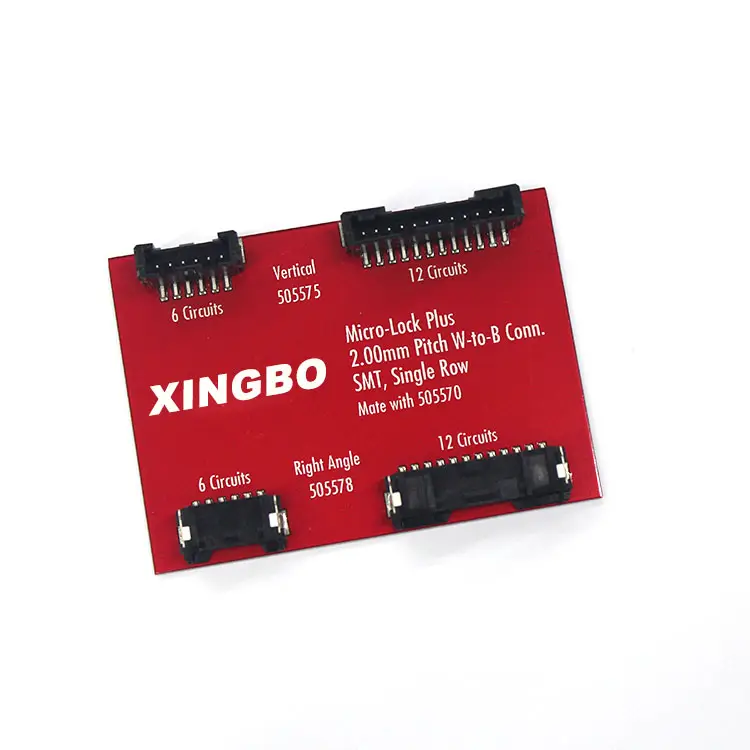 Molex 커넥터 2.0mm 피치 암 4 핀 와이어 대 보드 웨이퍼 커넥터 PCB 보드 커넥터 용