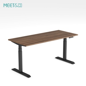 Industrial <b>Adjustable</b> <b>Table</b> Real Time Lift <b>Height</b> Display Factory Price for Office l Shape Desk <b>Adjustable</b> <b>Height</b> - Product Image 2