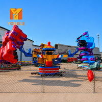 Manège Energy Storm à 24 places avec mouvements haute intensité pour grands équipements d'amusement extérieur