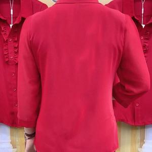 <strong>Women's</strong> Large Size Floral Lace Top Spring Autumn New Loose Fit Clothing <strong>for</strong> <strong>Middle</strong>-<strong>Aged</strong> and Elderly Mothers - Product Image 3