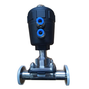 วาล์วไดอะแฟรมนิวแมติกสแตนเลส 1 นิ้ว แบบปิดปกติ วาล์วควบคุมสุขภัณฑ์ - Product Image 2