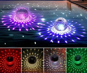 Vente flash : Lumière flottante solaire pour <span class=keywords><strong>piscine</strong></span> en ABS avec projection LED, lumière colorée pour l'ambiance du jardin et de la <span class=keywords><strong>piscine</strong></span> - Product Image 2