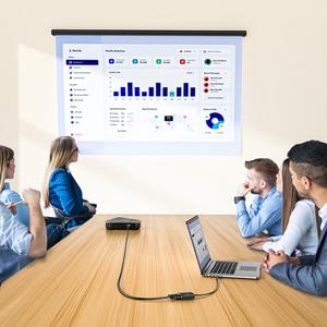 Convertisseur <span class=keywords><strong>HDMI</strong></span> vers <span class=keywords><strong>VGA</strong></span> SAMZHE, <span class=keywords><strong>adaptateur</strong></span> vidéo HD avec alimentation indépendante, <span class=keywords><strong>double</strong></span> <span class=keywords><strong>écran</strong></span> pour ordinateur portable, ordinateur de bureau, PS5, moniteur, projecteur - Product Image 6