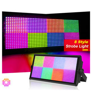 SHTX Lumière de scène 4 en 1 de haute qualité, lumière stroboscopique LED, lumière flash RGBW, projecteur, adapté aux spectacles, mariages, bars, occasions - Product Image 2