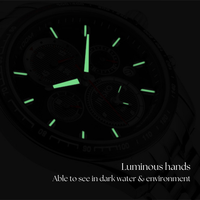 Montres de plongée OEM pour hommes 200 mètres étanche mouvement de haute qualité montre de plongée automatique de luxe