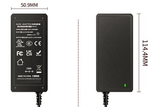 Suministro DC 12V 5A Fuente de alimentación Adaptador Convertidor Transformador AC 100-240V Entrada con 5,5x2,5mm. - Product Image 2