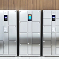Casier de rangement intelligent à code-barres, armoire numérique avec serrures électroniques, boîte de rangement électronique intelligente