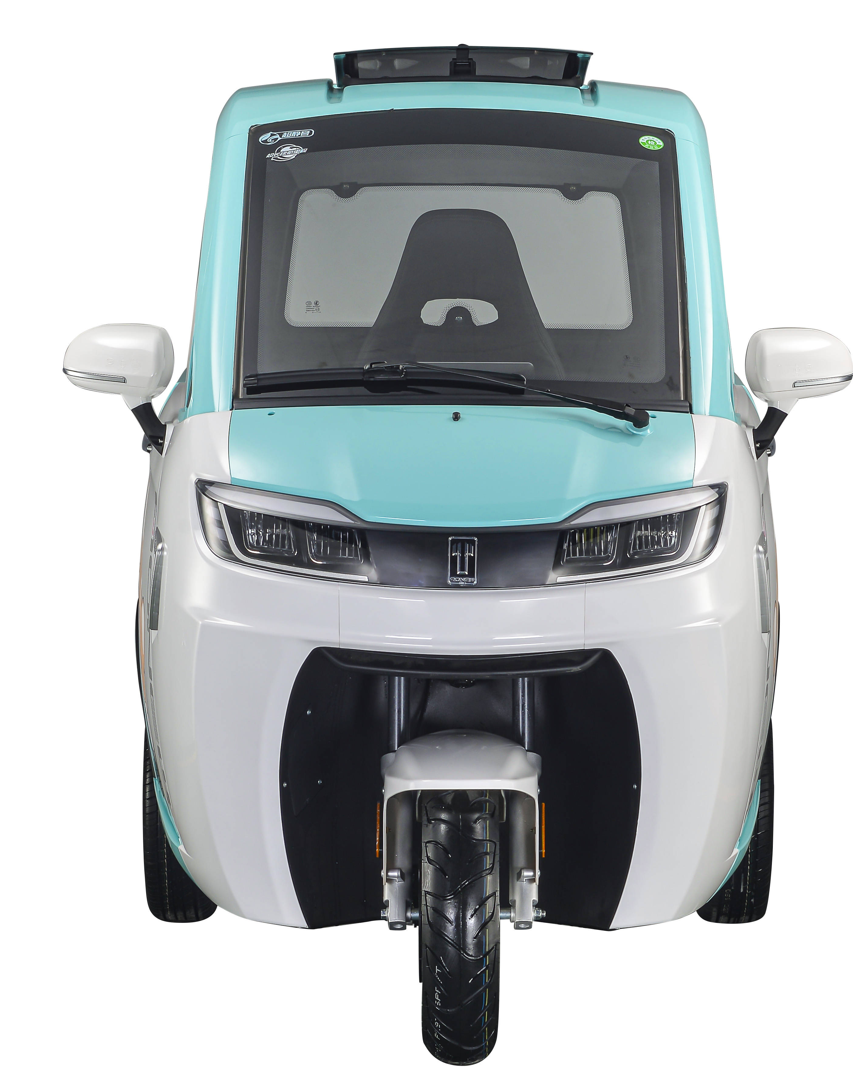 高品質Aonew新エネルギー電気最小車完全密閉型電気三輪車三輪大人|