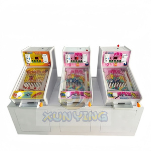 <span class=keywords><strong>Parque</strong></span> de <span class=keywords><strong>atracciones</strong></span> interior Juegos que funcionan con monedas Máquina de pinball feliz Mini máquina de pinball de arcade barata con boletos - Product Image 5