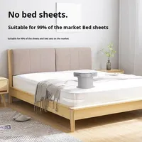 Lot de 4 attaches de drap de lit invisibles en plastique PP – Design moderne, multifonctionnel, antidérapant, sans aiguille, sécurisé pour la literie