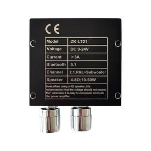 ZK-LT21 âm thanh wuzhi mô-đun bảng khuếch đại loa âm thanh bt5.1 loa siêu trầm 2.1 kênh 15W + 15W + 30W hỗ trợ ứng dụng 10 hiệu ứng âm thanh - Product Image 2