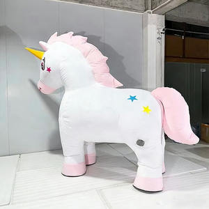 Disfraz Inflable <span class=keywords><strong>de</strong></span> Caballo <span class=keywords><strong>de</strong></span> 2M/2.6m con Certificación CE para Adultos - Disfraz Unisex para Fiestas, Promociones y Navidad - Product Image 6