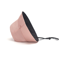 Topi Bucket Surfing Nylon Gaya Sporty RongGuang, Anti Air, Desain Kustom, Tali Pengikat yang Dapat Disesuaikan, Unisex, Semua Musim