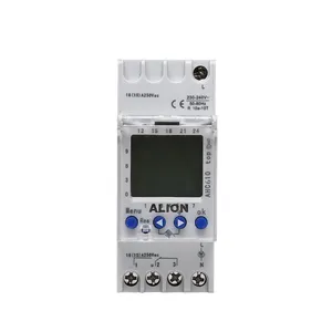 ALION AHC610 DIN-Schiene LCD wöchentlicher digitaler Timer Zeit schalter Hersteller kosten günstiger Direkt vertrieb