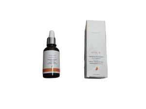 Ima Skincare Niacinamida sin edad y vitamina C Iluminador Hidratante Facial Serum Facial 1oz - Product Image 4