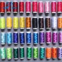 Color Silk Sewing Embroidery Thread, Polyester, On Sale
