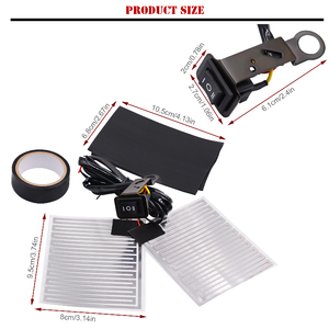 Manopole Riscaldate Elettriche Regolabili per Bici con Controllo Temperatura Hi/<span class=keywords><strong>Lo</strong></span>/Off, Scaldamani per Manubrio Moto - Product Image 5