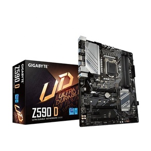 Nueva placa base original Gigabyte Z590 D Intel Chipset <span class=keywords><strong>DDR4</strong></span> memoria doble canal 128 GB RAM capacidad para escritorio integrado - Product Image 1