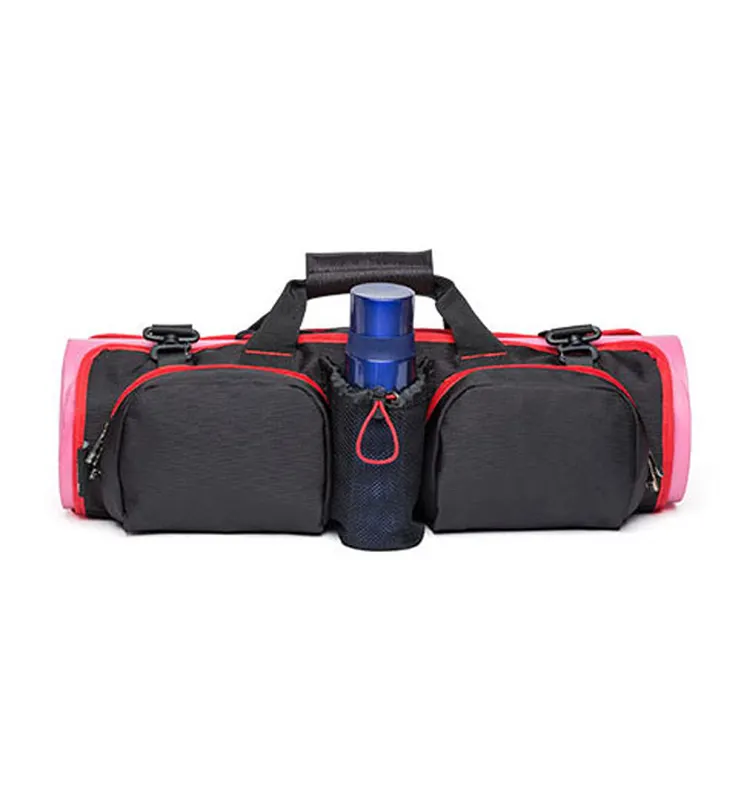 स्पोर्ट बैग महिला स्लिंग जिम योग सहायक उपकरण योगा मैट कवर गुलाबी जिम बैग महिलाओं के लिए टोट बैग