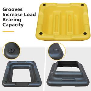 Db <b>Step</b> Platform 4 Riser Yellow Abs Fitness Equipment Aerobics Trainer <b>Exercise</b> <b>Step</b> - Product Image 6