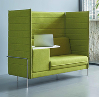 Pods de confidentialité durables de bonne qualité Sofa de cabine de réunion moderne Pods de bureau de confidentialité
