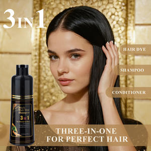 <span class=keywords><strong>Shampoo</strong></span> <span class=keywords><strong>Tinta</strong></span> per Capelli Private Label 3 in 1, Professionale, Naturale e Biologico, Colore Nero a Lunga Durata - Product Image 4